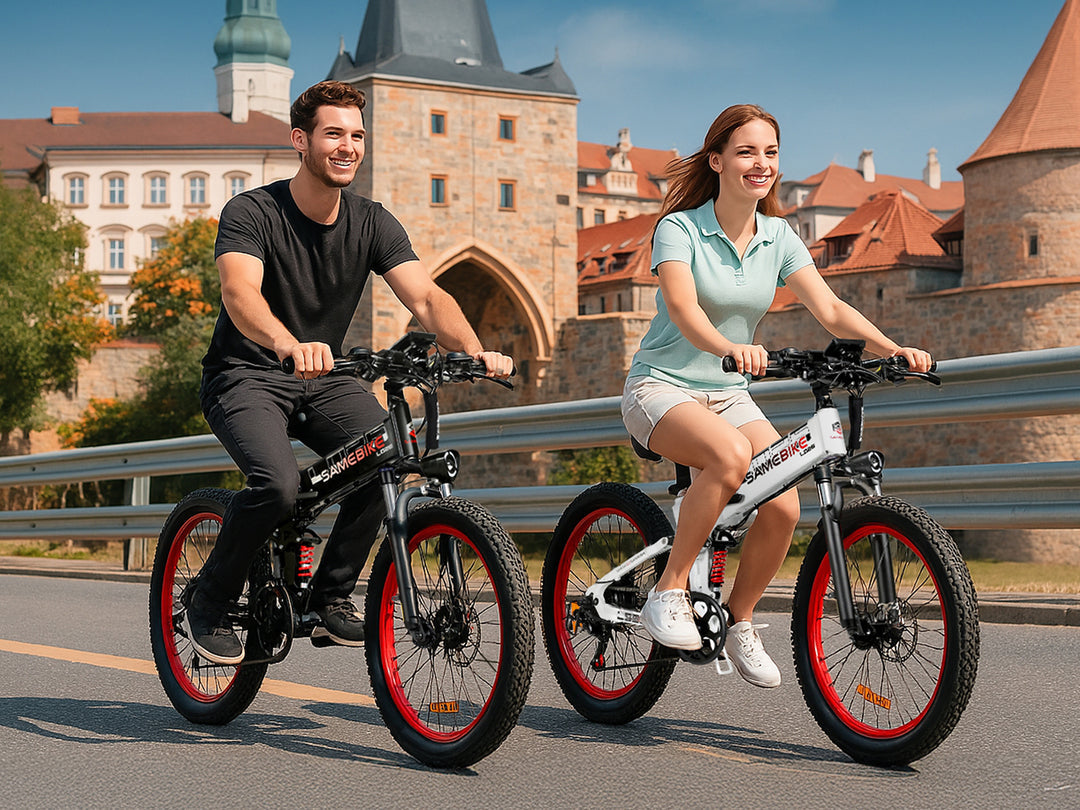 SAMEBIKE LO26 Plus 1000W jaudīgs saliekams elektriskais velosipēds