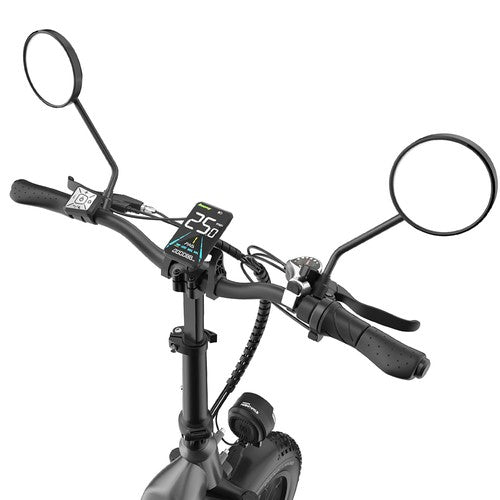 Fafrees FF20 Polar elektriskais velosipēds, 500 W motors, 48 V 24 Ah dubultā baterija.