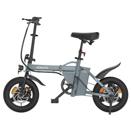 ESKUTE F100 saliekamais elektriskais velosipēds, 250W
