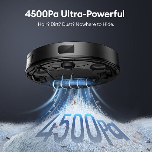 Ultenic T10 Lite robotizētais putekļsūcējs ar LiDAR navigāciju, 4500 Pa