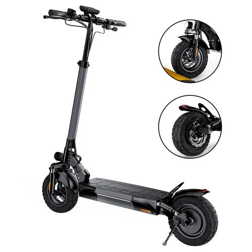 iScooter W9 Elektriskais skūteris, 1000W motors, 48V 14Ah