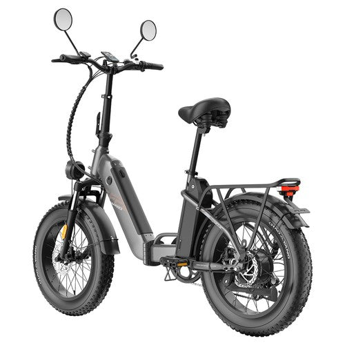Fafrees FF20 Polar elektriskais velosipēds, 500 W motors, 48 V 24 Ah dubultā baterija.