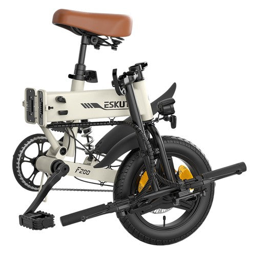 ESKUTE F200 saliekams elektriskais velosipēds, 250 W motors, 36 V 7,8 Ah