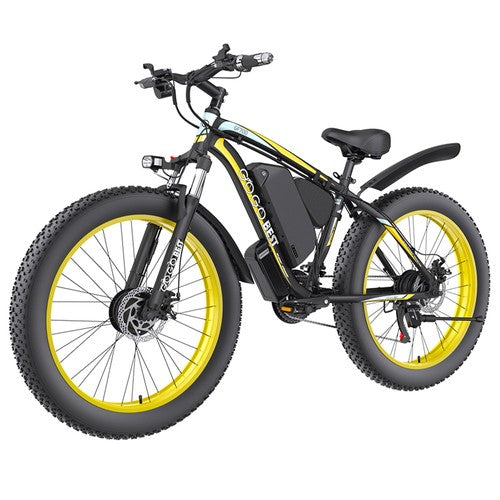 GOGOBEST GF700 elektriskais velosipēds, 2*500W divmotors, 48V 18.2Ah