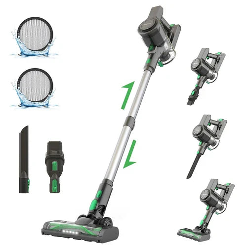 Vactidy V9 bezvadu putekļsūcējs, 25 kPa
