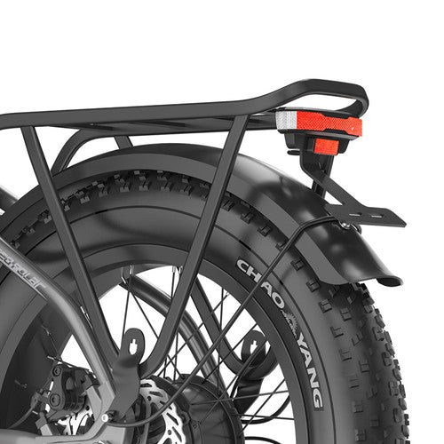 Fafrees FF20 Polar elektriskais velosipēds, 500 W motors, 48 V 24 Ah dubultā baterija.
