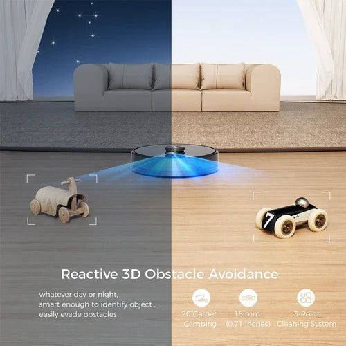 Tesvor S5 3in1 robotu putekļsūcējs