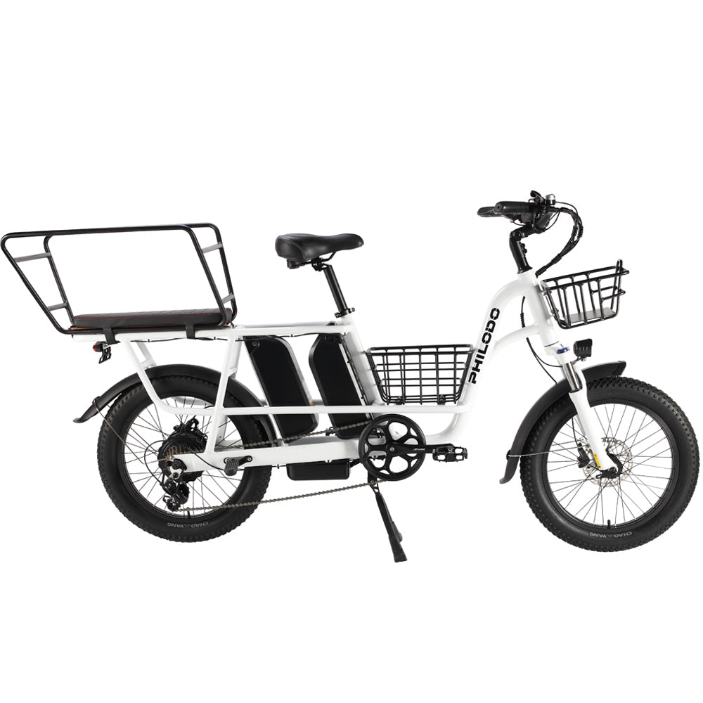 PHILODO Traveler ģimenes un kravas elektriskais velosipēds