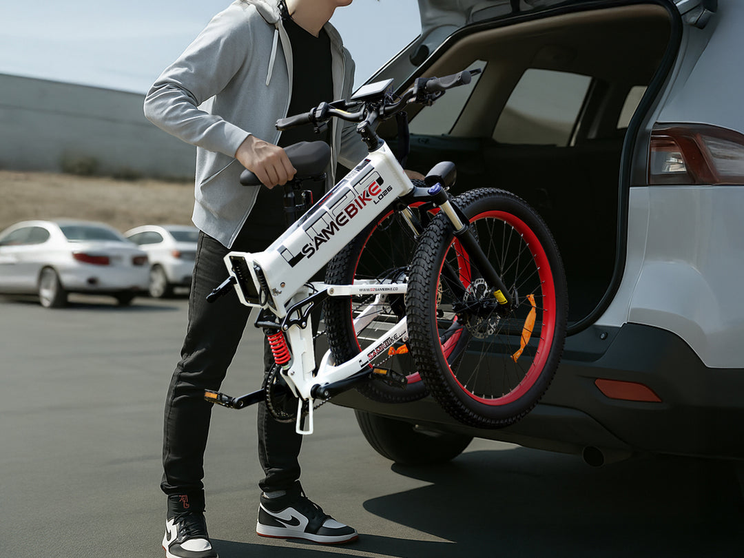SAMEBIKE LO26 Plus 1000W jaudīgs saliekams elektriskais velosipēds
