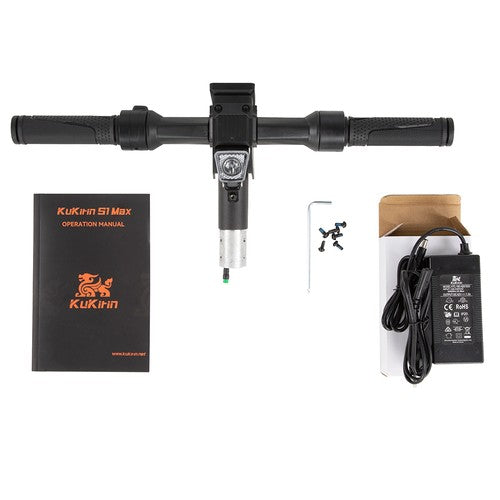 KuKirin S1 Max elektriskais skrejritenis 350 W motors 36 V 10,4 Ah
