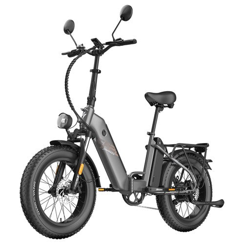 Fafrees FF20 Polar elektriskais velosipēds, 500 W motors, 48 V 24 Ah dubultā baterija.