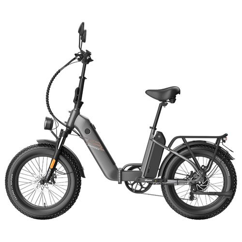 Fafrees FF20 Polar elektriskais velosipēds, 500 W motors, 48 V 24 Ah dubultā baterija.