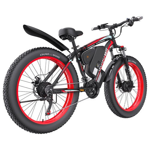 GOGOBEST GF700 elektriskais velosipēds, 2*500W divmotors, 48V 18.2Ah