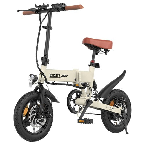 ESKUTE F200 saliekams elektriskais velosipēds, 250 W motors, 36 V 7,8 Ah