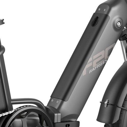 Fafrees FF20 Polar elektriskais velosipēds, 500 W motors, 48 V 24 Ah dubultā baterija.