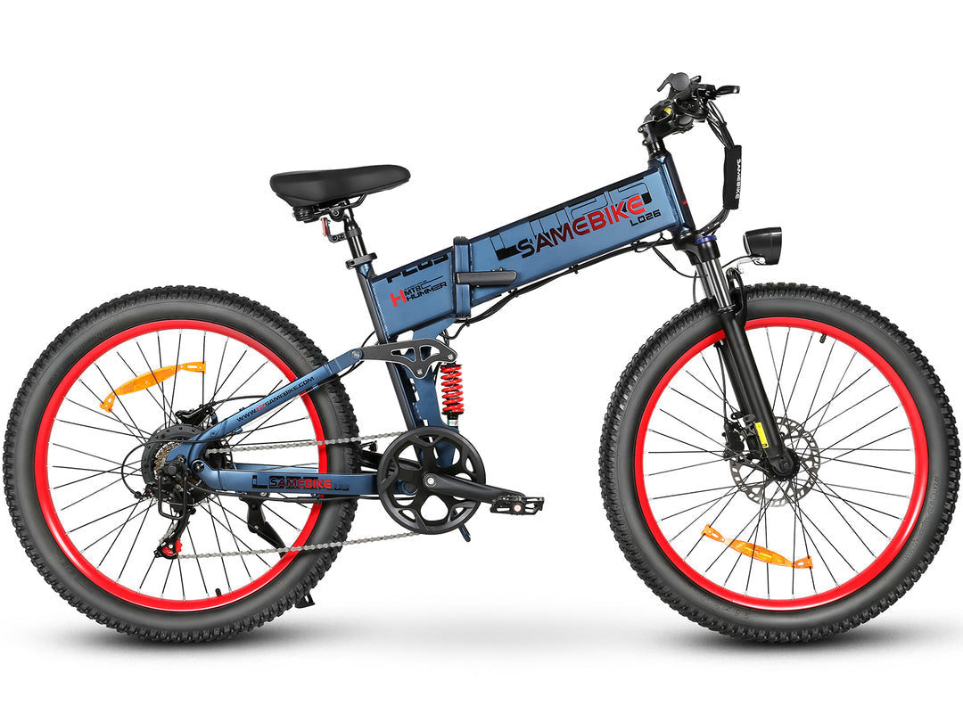 SAMEBIKE LO26 Plus 1000W jaudīgs saliekams elektriskais velosipēds