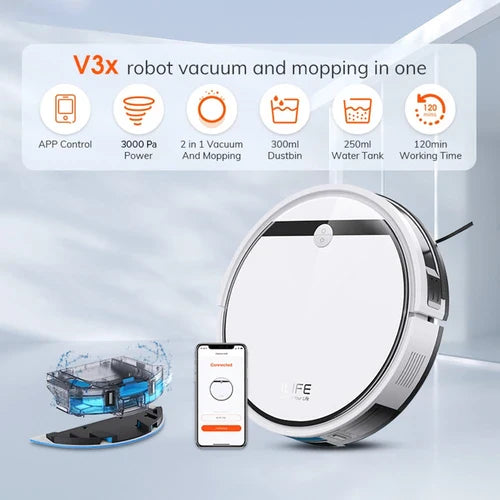 ILIFE V3X robotizēts putekļsūcējs