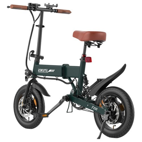 ESKUTE F200 saliekamais elektriskais velosipēds, 250 W