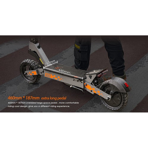KuKirin G2 Elektriskais Skūteris 2025. gada versija, 800W motors, 48V 15.6Ah akumulators.