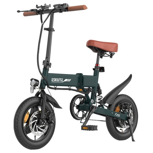 ESKUTE F200 saliekamais elektriskais velosipēds, 250 W