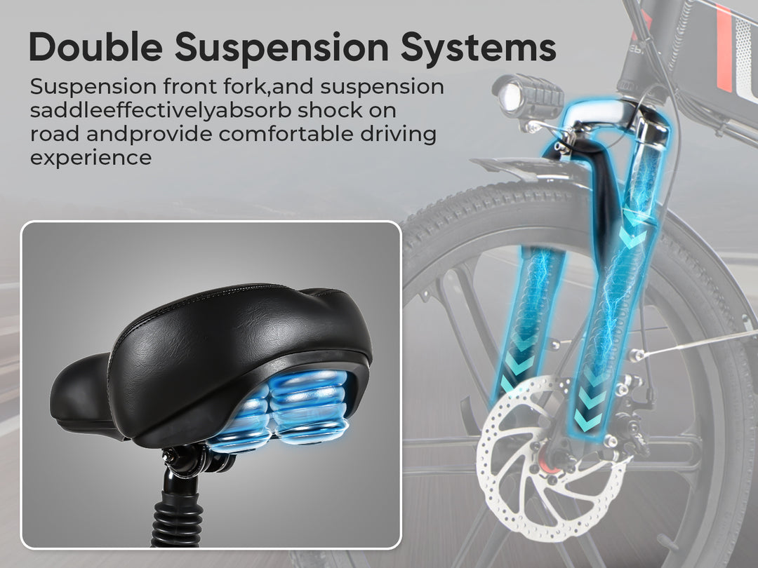 Elektriskais velosipēds Samebike 20LVXD30-II