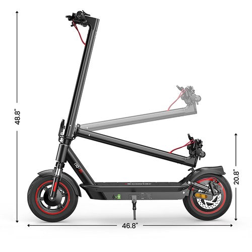 iScooter i10 Elektriskais Skūteris, 650W Motors, 36V 15Ah