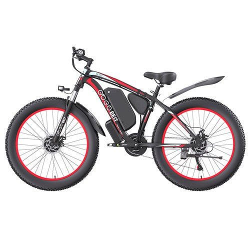 GOGOBEST GF700 elektriskais velosipēds, 2*500W divmotors, 48V 18.2Ah