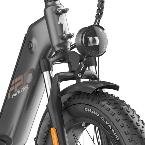 Fafrees FF20 Polar elektriskais velosipēds, 500 W motors, 48 V 24 Ah dubultā baterija.