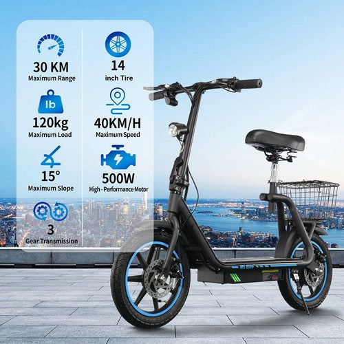 TWOFISH M5 Elite elektriskais skrejritenis ar 500 W motoru, 48V13Ah