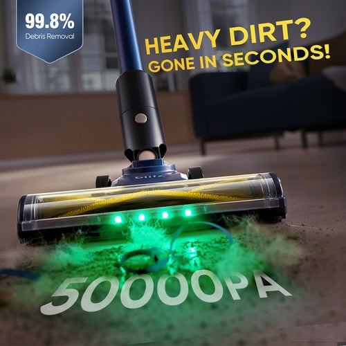 Vactidy V12 bezvadu putekļsūcējs 50000Pa 450W