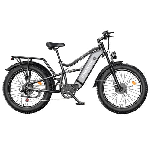 FENGQS H6PRO elektriskais velosipēds 1000W * 2 motori 52V 17.5Ah