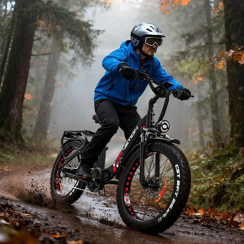 DRVETION CTR26 1000W elektriskais velosipēds, 48V 15Ah Samsung
