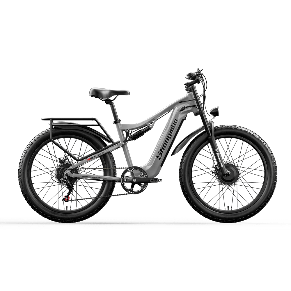 Shengmilo S600 divu motoru 2000W elektriskais velosipēds, 48V17.5AH