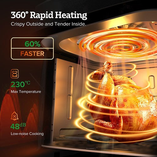 CHEFREE AF500 1700 W 6,5 l gaisa fritieris ar viedo termometru