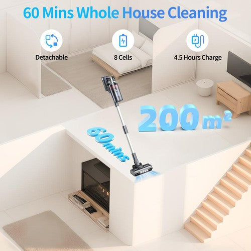 UMLO V160 Bezvadu putekļsūcējs 33 kPa 500 W