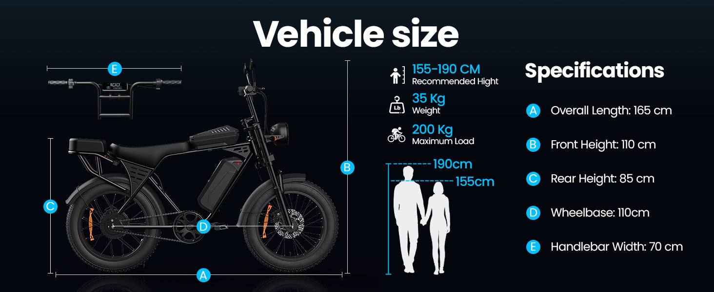 AtlasTrek X5 elektriskais velosipēds 48V 15Ah 250W