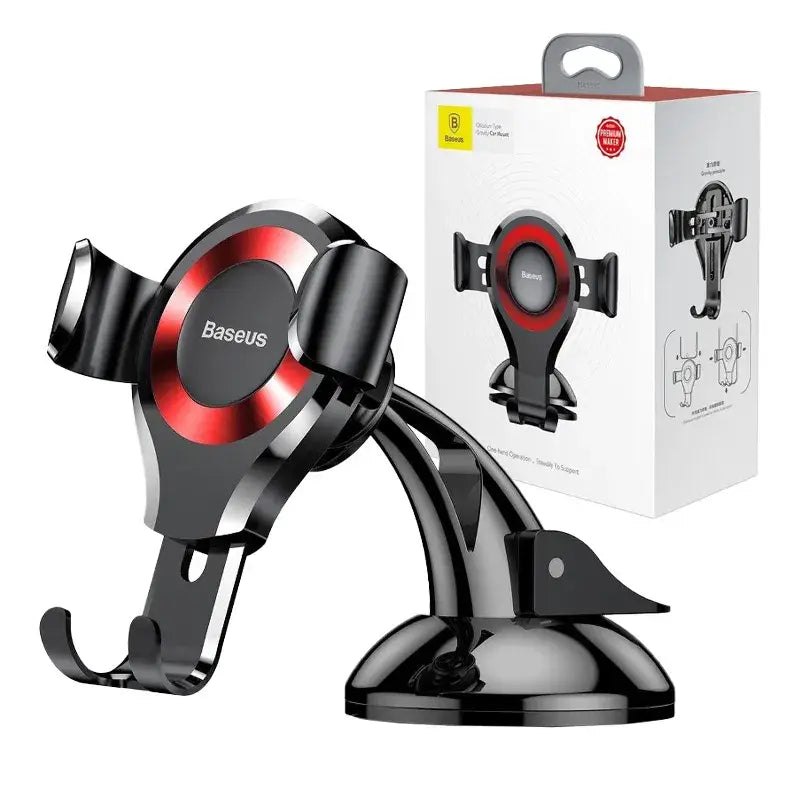Baseus Osculum gravitational phone holder (red)