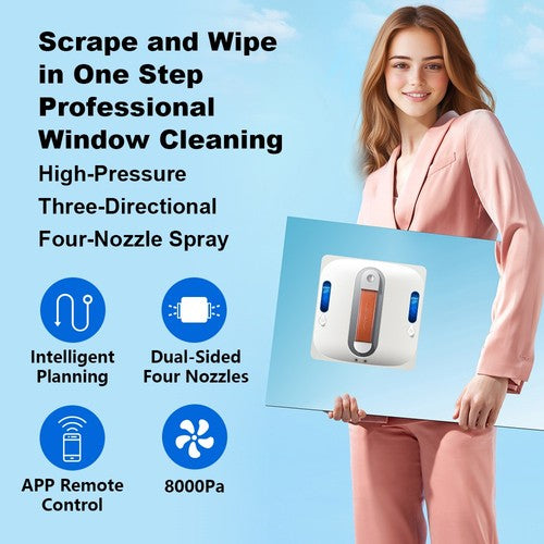 Liectroux S11 logu tīrīšanas robots, 8000Pa