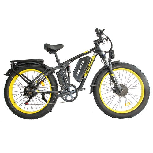 Orlms V3 elektriskais velosipēds, 1000 W * 2 motori, 52 V 25 Ah