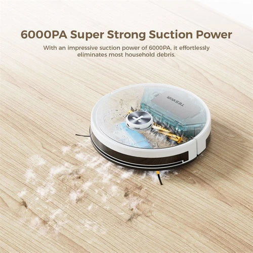 Tesvor S7 Pro AES robotizētais putekļsūcējs 6000Pa