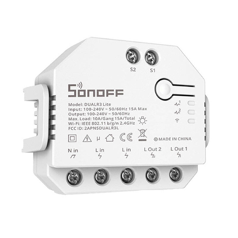 Smart Wi-Fi switch WiFi Sonoff Dual R3 Lite
