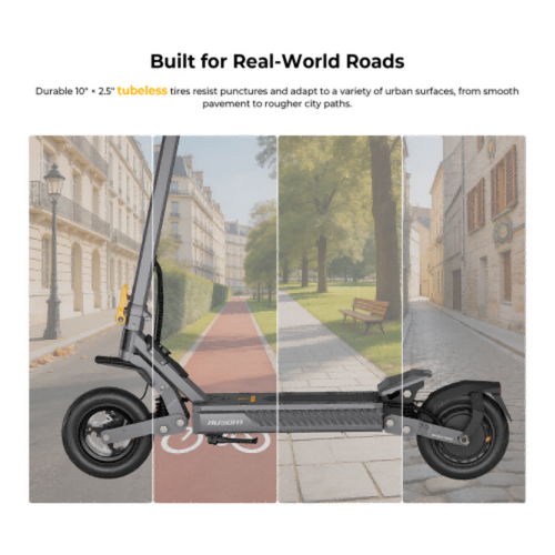 Ausom Gosoul 2 elektriskais skrejritenis, 800 W motors, 48 V 13 Ah