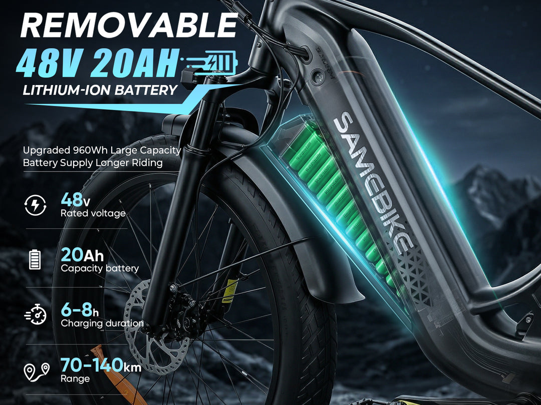 SAMEBIKE STORM Elektriskais Velo 1000W