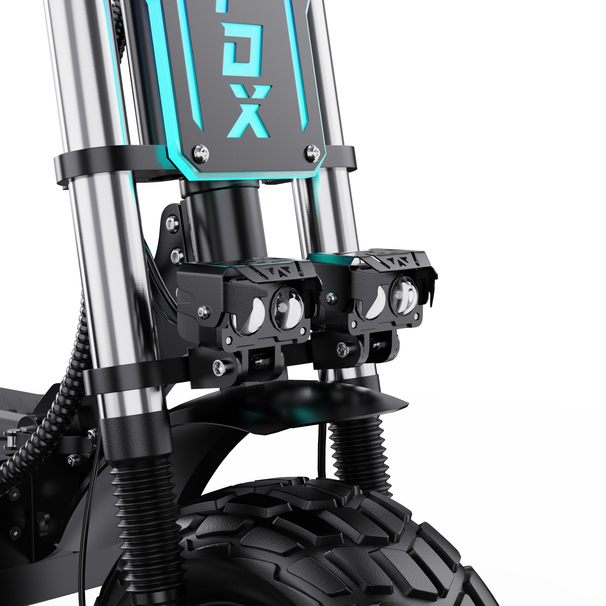 APEFOX T90 elektriskais skrejritenis, 2100W *2 motori, 60V 31,2Ah