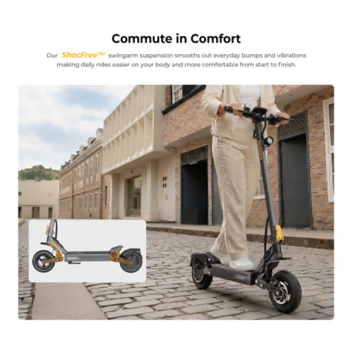 Ausom Gosoul 2 elektriskais skrejritenis, 800 W motors, 48 V 13 Ah