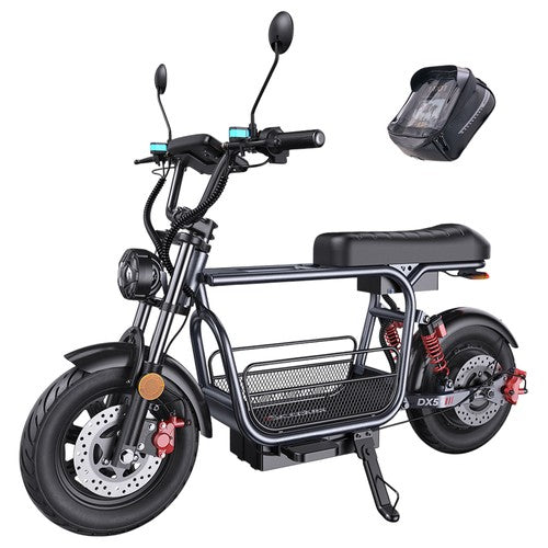 iScooter DX5 Elektriskais skūteris, 1500W, 48V 15.6Ah