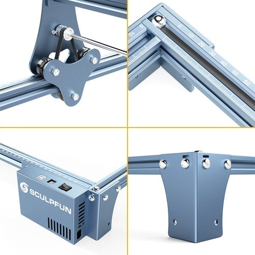 SCULPFUN S9 5,5 W lāzergravēšanas iekārta