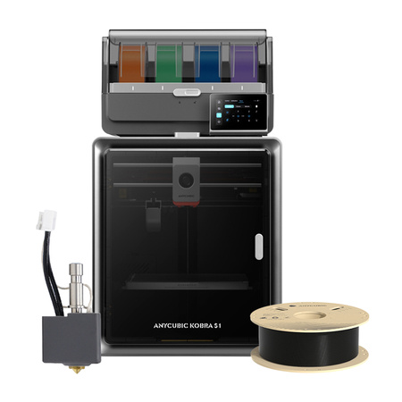 3D printeris Anycubic Kobra S1 Combo + Hotend + Filaments bez maksas