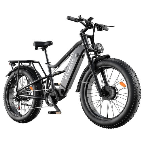FENGQS H6PRO elektriskais velosipēds 1000W * 2 motori 52V 17.5Ah
