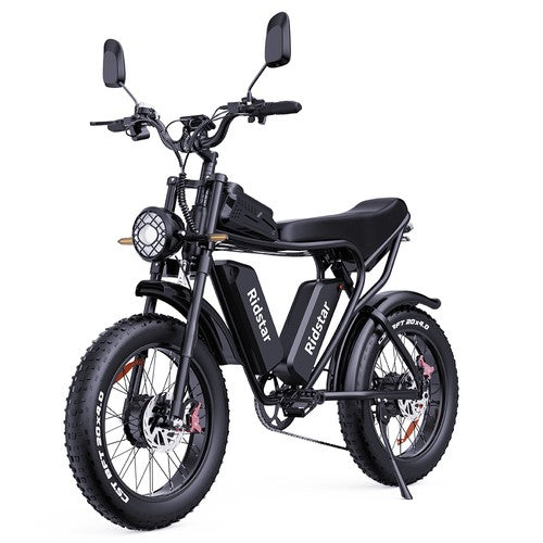 Ridstar Q20 Pro elektriskais velosipēds ar 1000 W * 2 motoriem, 52 V 20 Ah 2x